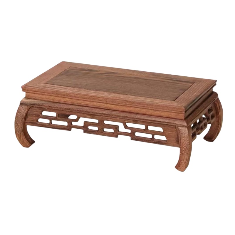 Coffee Tea Display - Premium Wooden Bases Bonsai Holder Plant