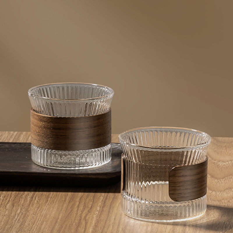 Coffee Tea Essentials - Gianxi Glass Coffee Mug Japanese Style