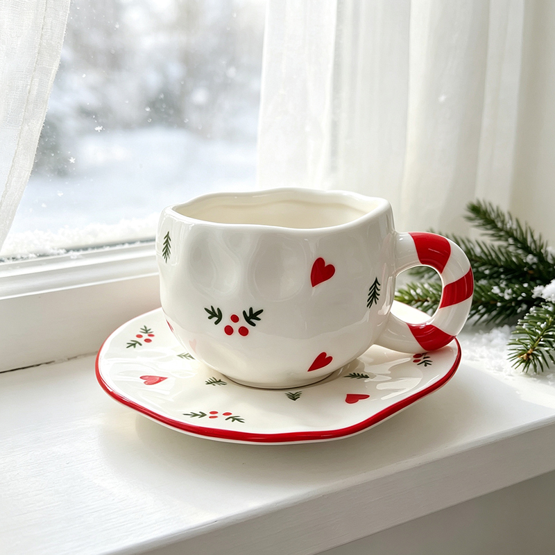 Coffee Tea Festival - Ceramic Coffee Mug, Cute Christmas Coffee