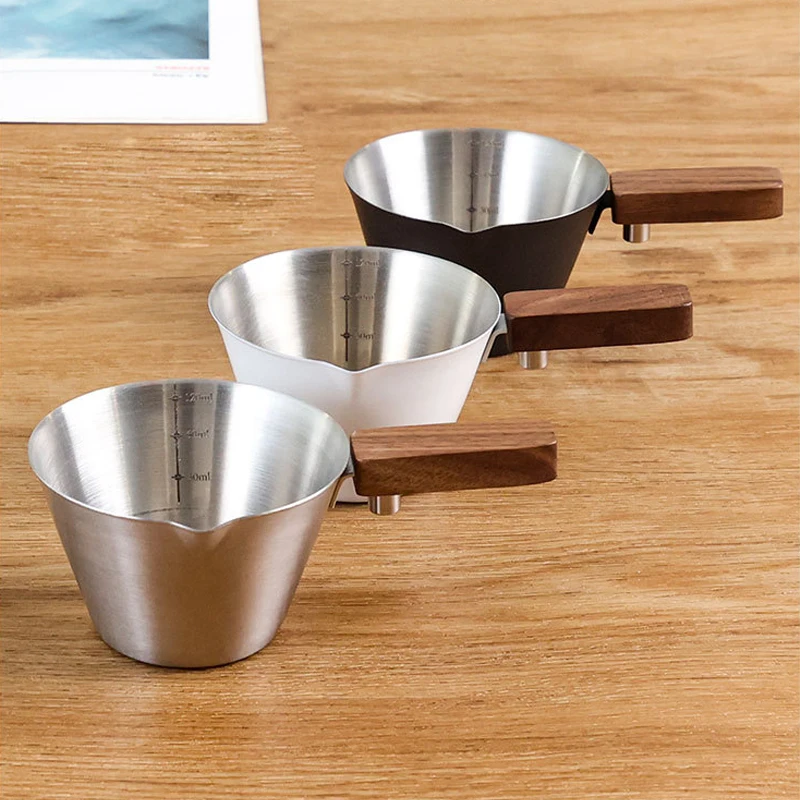Coffee Bean Scale - 120ML Espresso Measuring Cup with Scale