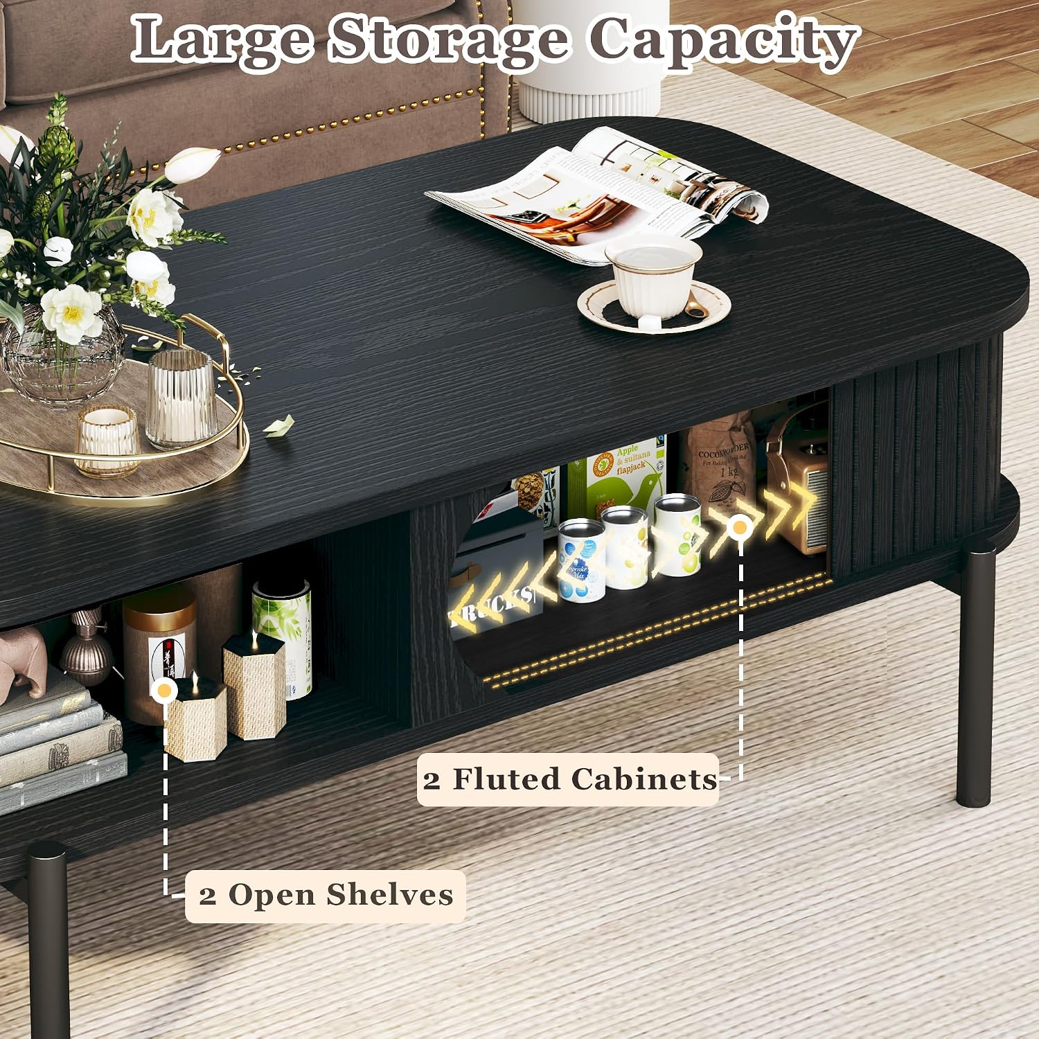 Coffee Table, Living Room Cent - Coffee Tea Display ulasan dan harga