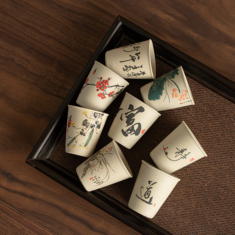 INS New Coarse Ceramic Teacup  - Coffee Tea Set Up ulasan dan harga