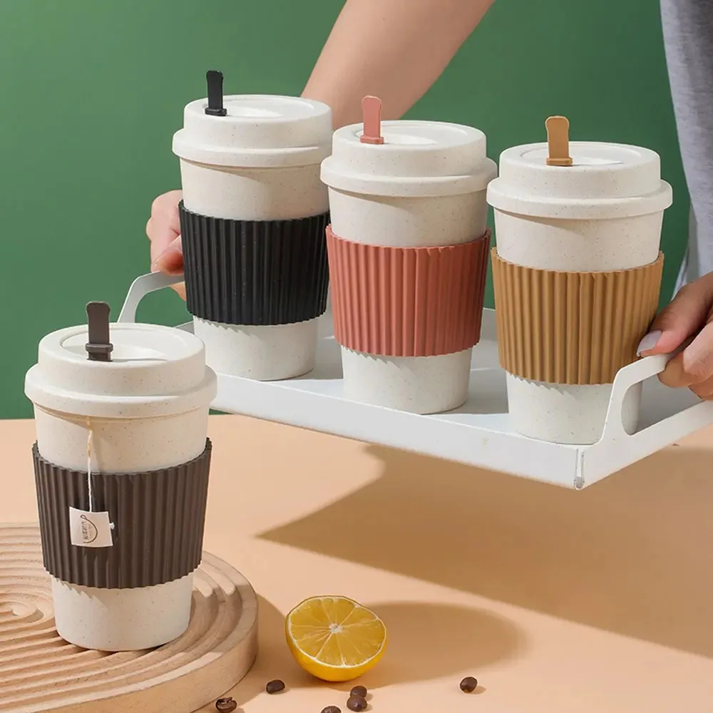 450ML Coffee Cups With Lids Wh - Coffee Tea Essentials ulasan dan harga