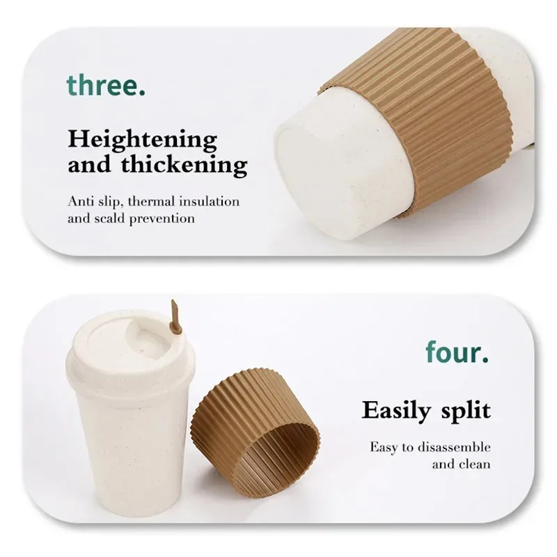 450ML Coffee Cups With Lids Wh - Coffee Tea Essentials ulasan dan harga