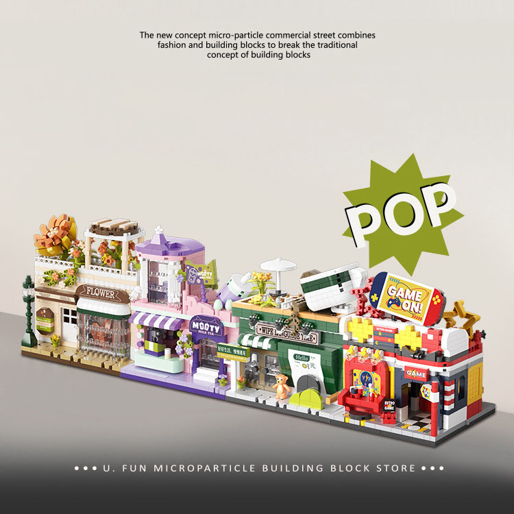 Funny City Street View Buildin - Coffee Tea Game ulasan dan harga