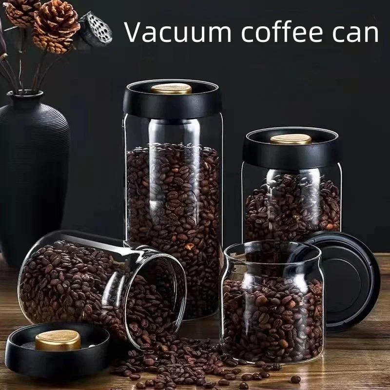 Manual Vacuum Sealed Coffee Ja - Coffee Tea Essentials ulasan dan harga