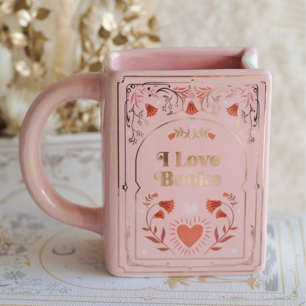 Book Shaped Ceramic Mug With H - Coffee Tea Essentials ulasan dan harga