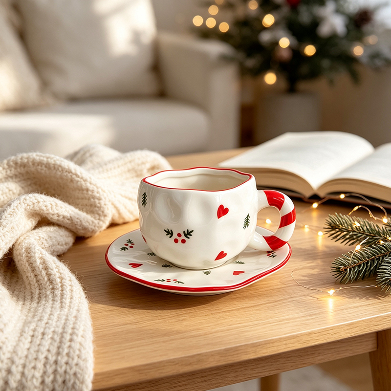 Ceramic Coffee Mug, Cute Chris - Coffee Tea Festival ulasan dan harga