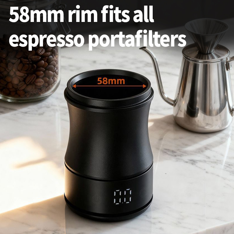 OANKR 58mm Dosing Cup with 0.1 - Coffee Bean Scale ulasan dan harga