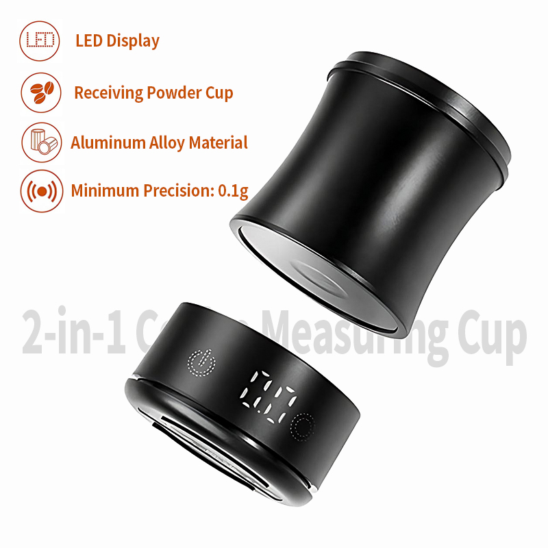 OANKR 58mm Dosing Cup with 0.1 - Coffee Bean Scale ulasan dan harga