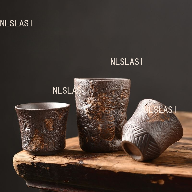 1pcs Rough Pottery Master Tea  - Coffee Tea Set Up ulasan dan harga