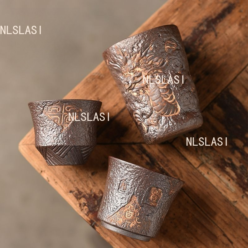 1pcs Rough Pottery Master Tea  - Coffee Tea Set Up ulasan dan harga