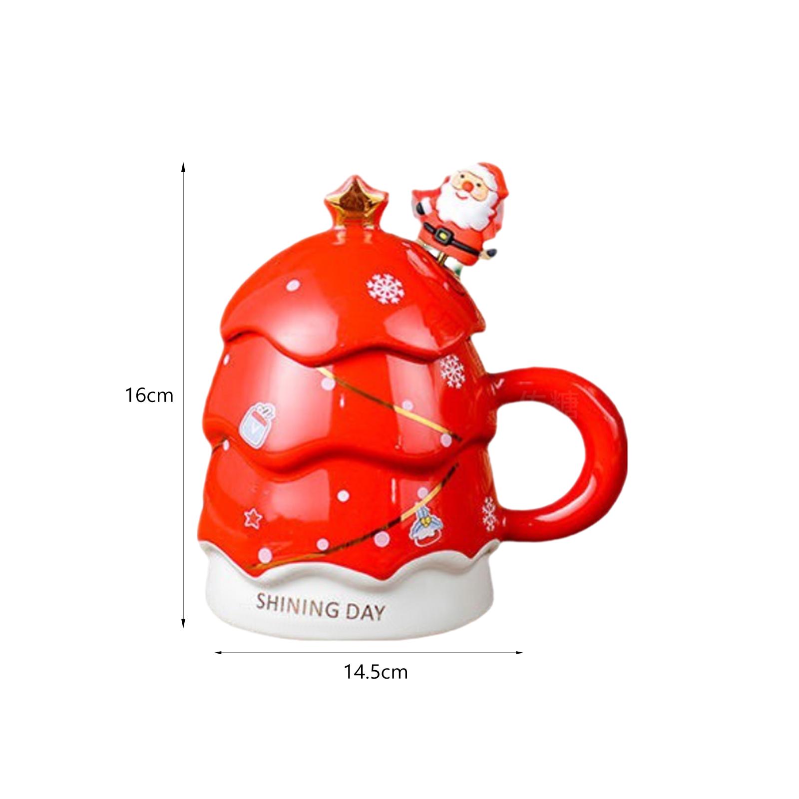 Festive Tree Shaped Mug with H - Coffee Tea Festival ulasan dan harga