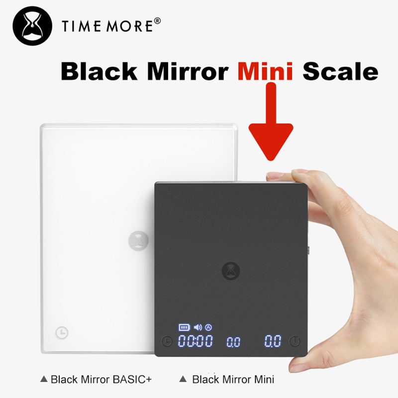 TIMEMORE Scale Black Mirror Mi - Coffee Bean Scale ulasan dan harga