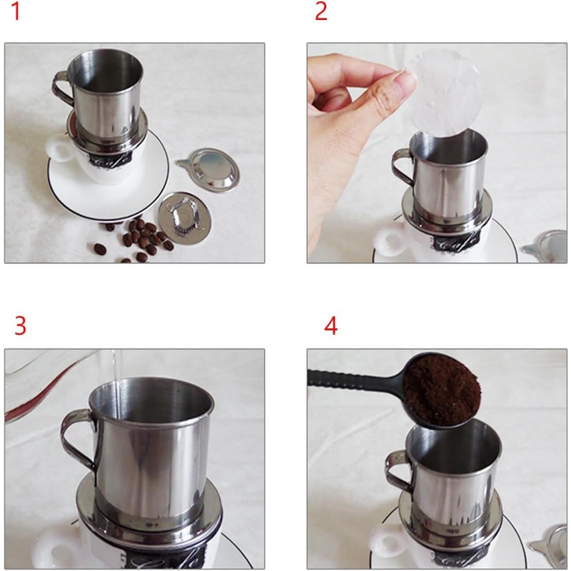 600-1200 Pcs Round Disposable  - Aeropress Coffee Maker ulasan dan harga