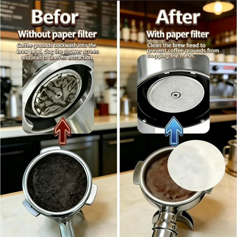 600-1200 Pcs Round Disposable  - Aeropress Coffee Maker ulasan dan harga