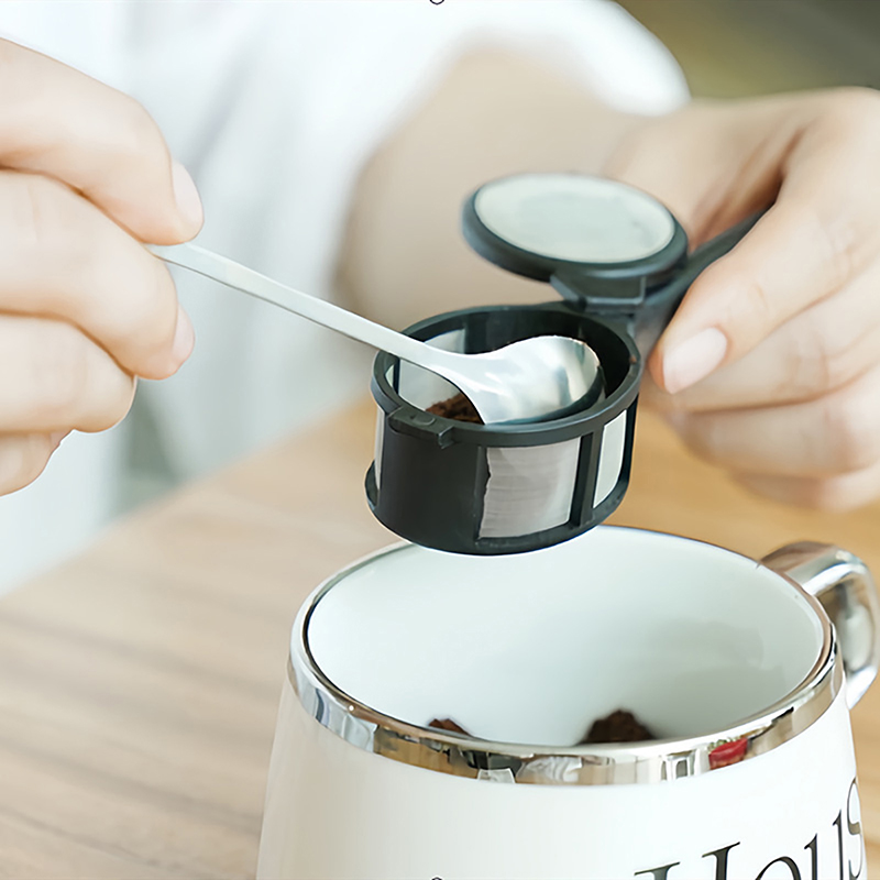 1PC Coffee Capsule Powder Filt - Coffee Tea Spoon ulasan dan harga