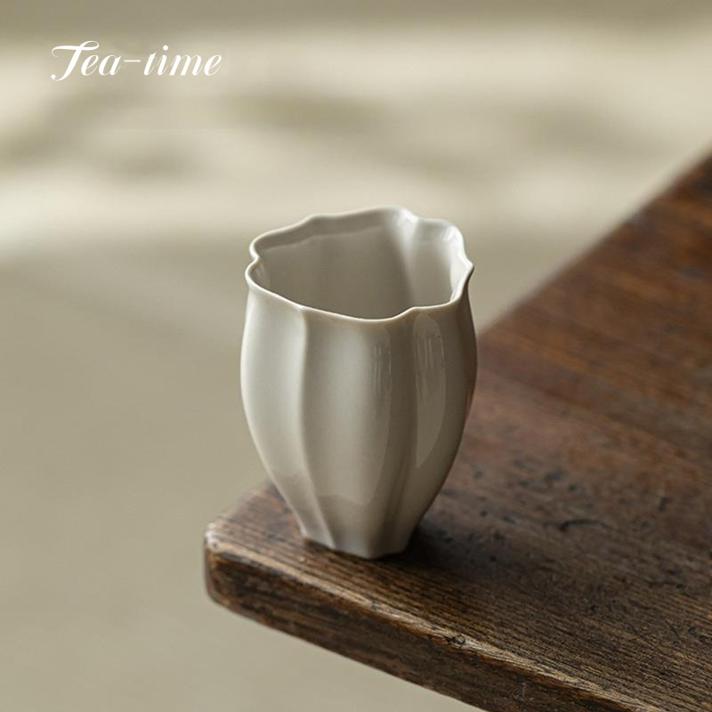 Chinese Grass Ash Tea Cup Cera - Coffee Tea Set Up ulasan dan harga