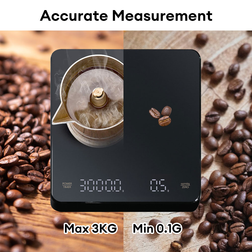 Digital Coffee Scale with Time - Coffee Bean Scale ulasan dan harga