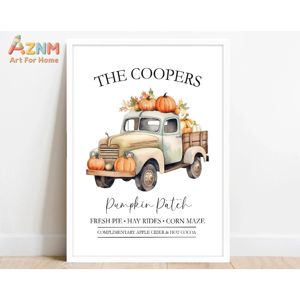 1PC Pumpkin Spice PosterPrint  - Coffee Tea Milk ulasan dan harga