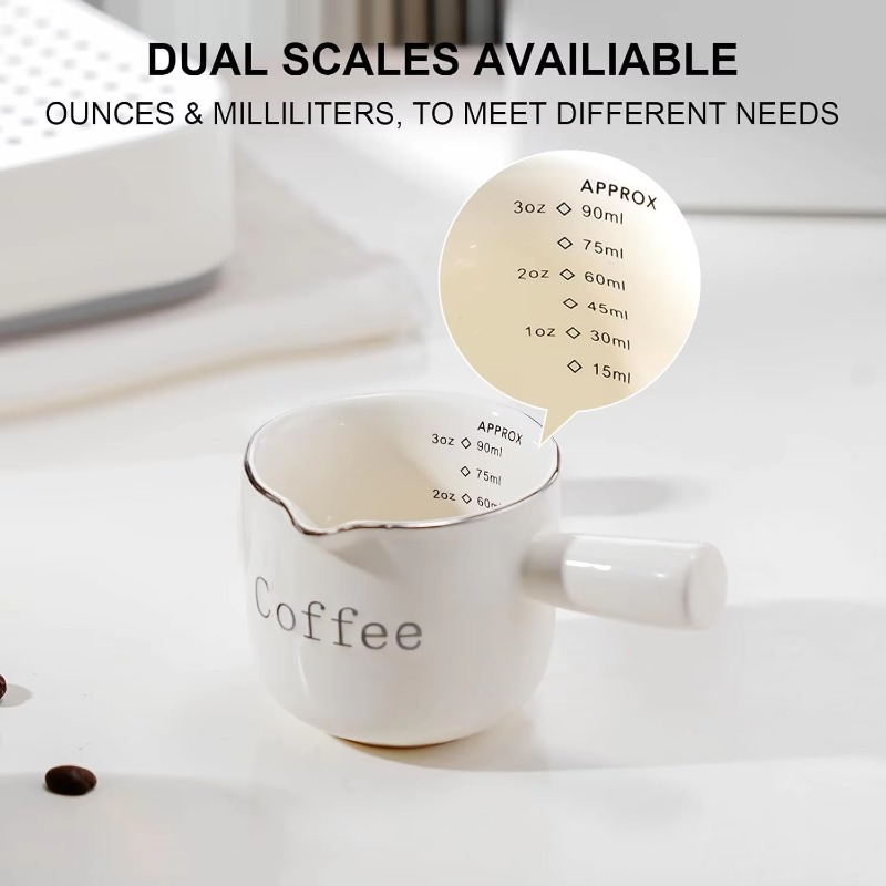 Mini Ceramic Coffee Cup with H - Coffee Tea Milk ulasan dan harga