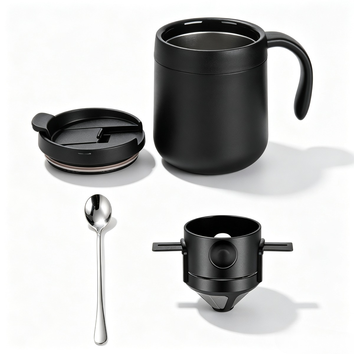 Stainless Steel Coffee Mug 350 - Coffee Tea Essentials ulasan dan harga