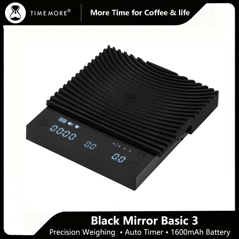 TIMEMORE Black Mirror MINI 0.1 - Coffee Bean Scale ulasan dan harga