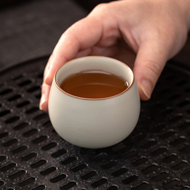 Mellow Yellow Ru Kiln Ceramic  - Coffee Tea Set Up ulasan dan harga