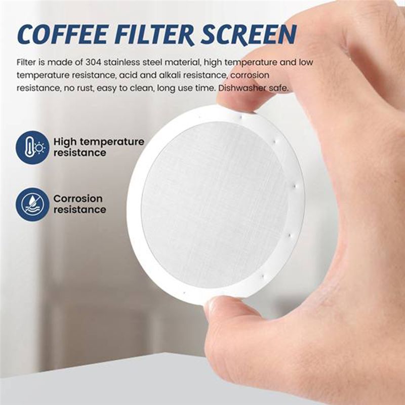J1UL1N 30 Pack Metal Reusable  - Aeropress Coffee Maker ulasan dan harga
