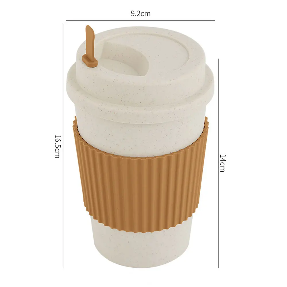 450ML Coffee Cups With Lids Wh - Coffee Tea Essentials ulasan dan harga