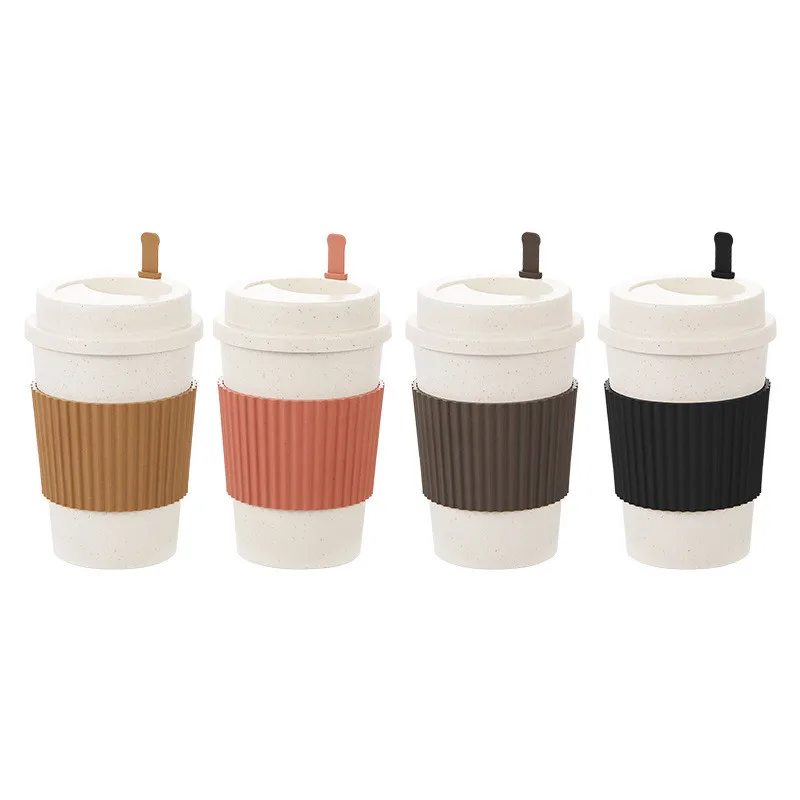 450ML Coffee Cups With Lids Wh - Coffee Tea Essentials ulasan dan harga