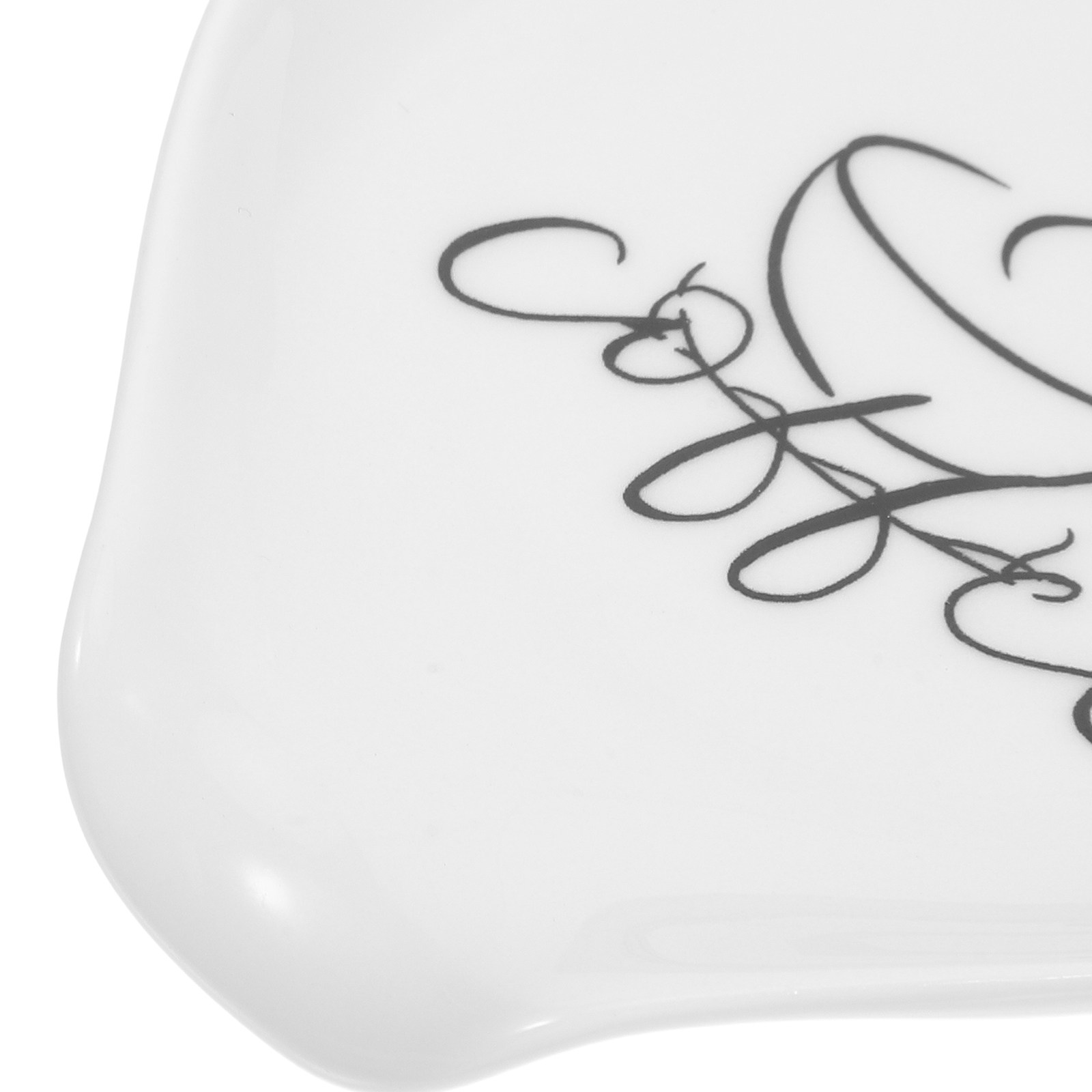 Ceramic Spoon Rest Small White - Coffee Tea Spoon ulasan dan harga