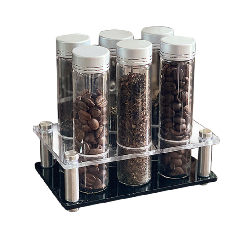 Coffee Beans Storage Container - Coffee Tea Display ulasan dan harga